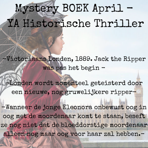 Mystery BOEK April - YA Historische Thriller