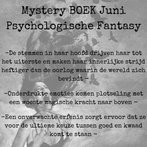 Mystery BOEK Juni - Psychologische Fantasy