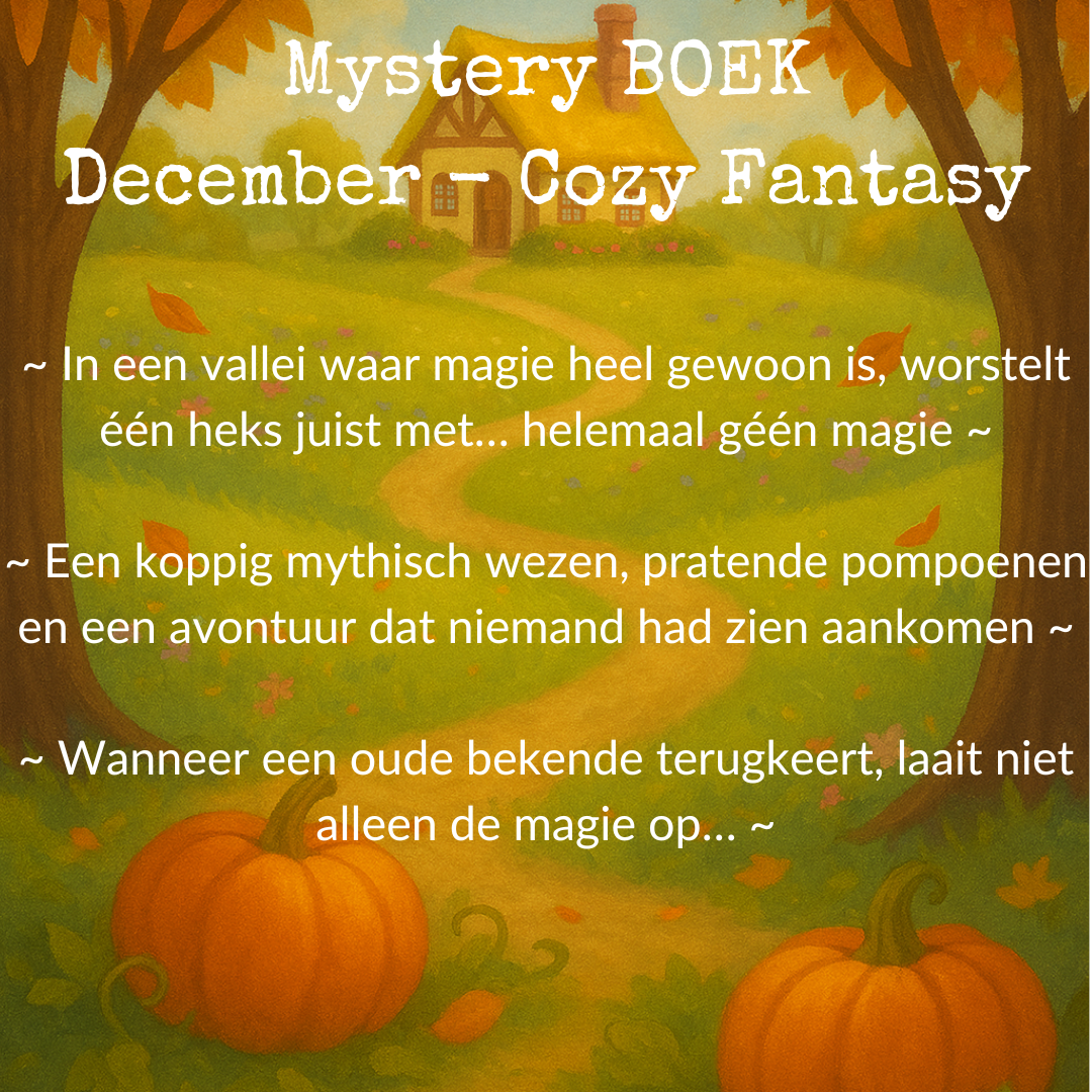 Mystery BOEK December ~ Cozy Fantasy
